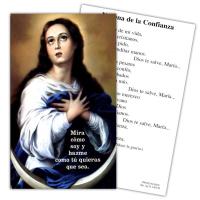 Estampa Inmaculada Concepcion del Buen Viaje 7 x 11 cm (P25)