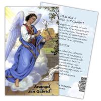 Estampa Arcangel Gabriel 7 x 11 cm (P25)