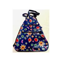 Complemento Mochila simil piel colores Azul
