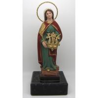 Imagen Cecilia 12 cm - Resina (Base Marmol) (HAS)