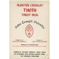 Tarot coleccion Aleister Crowley Thoth Tarot Deck - Samuel Weiser (1976) (EN) (Ordo Templi Orientis)