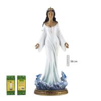 Imagen Yemanja 58 cm  Blanca (Resina Premium)
