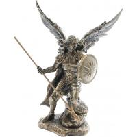 IMAGEN Resina Rafael Arcangel 25 cm (Dorado Viejo)