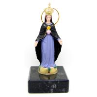 Imagen Dolorosa 12 cm - Resina (Base Marmol)