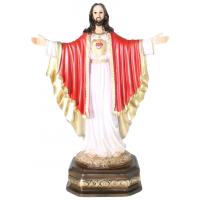 IMAGEN Sagrado C. Jesus 45 x 31 cm Artesanal puede variar el...