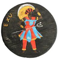 Imagen plato Exu (Colgante Pared) 15 cm
