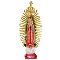 Imagen Guadalupe (Lupita) con resplandor 22 cm 8,6 inch -  R...