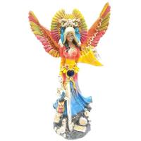 Imagen Encarnada Alas Azteca Jaguar 58 cm 23 inch (7 Colores) - Resina Artesanal (puede variar color