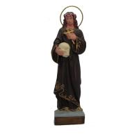 Lampara Sal Canasta Metal Adornada Piedras 14 cm x 30 cm