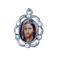 MEDALLA c/ Cadena Jesus Rostro (Modelo Nº 4) con Brillo 2.5...