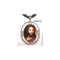 MEDALLA c/ Cordon Jesus Rostro Modelo Nº 4 3.5 x 3 cm aprox...