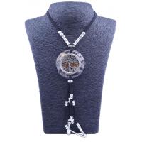 Collar Orgon Arbol de la vida Negro con Abalorios (5,4 cm Aj...
