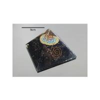 Pendulo Metal Cono Triangulo Dorado (Deluxe con caja y bolsa...