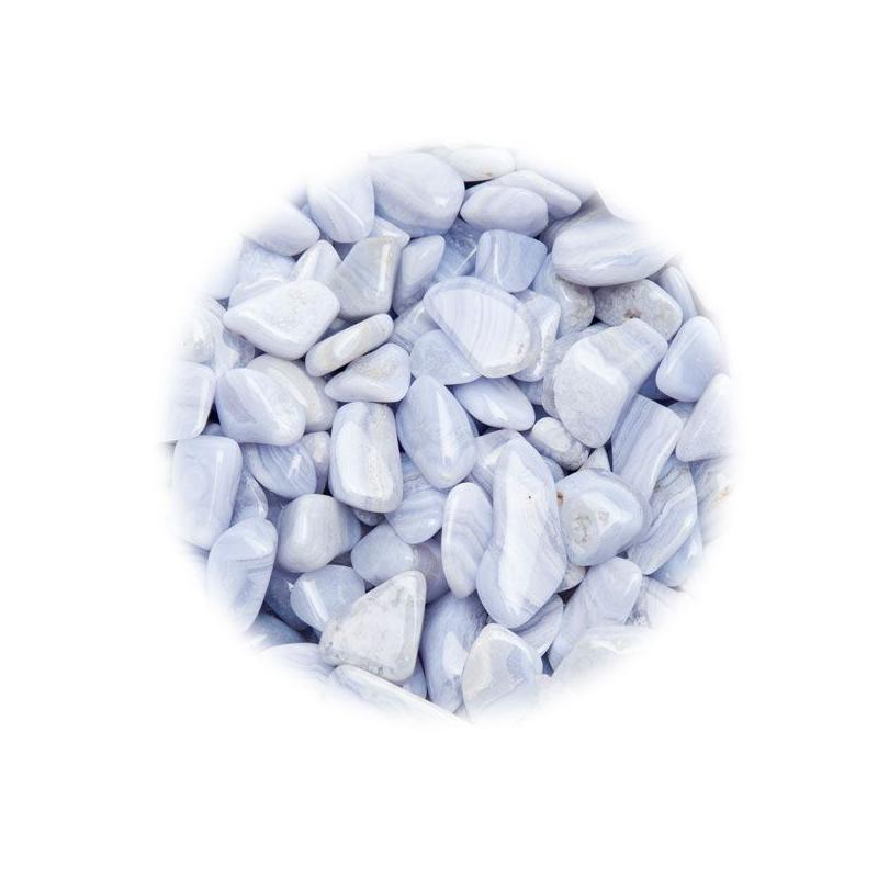 Calcedonia rodada pequeña pack 250 g