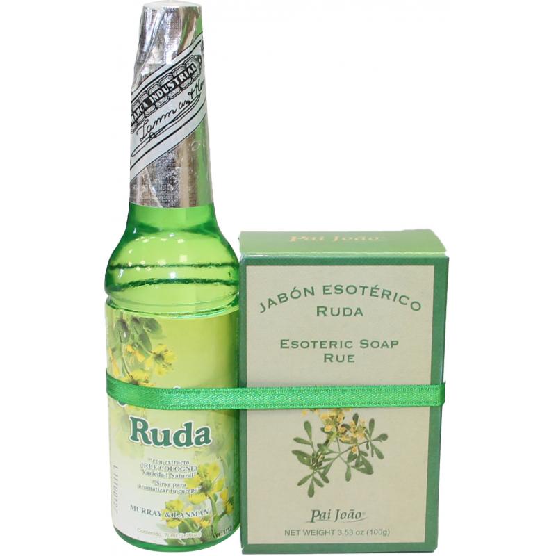 Pack Agua de Ruda (70 ml) + Jabon Ruda Pack Agua de Ruda (70 ml) + Jabon Ruda