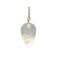 Pendulo Piedra Cono Cuarzo Blanco (Deluxe con caja y bolsa) ...