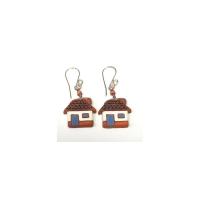 Pendientes Terracota Casas