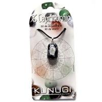 Colgante Piedra Signo X Capricornio - Obsidiana Nevada - Eng...