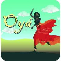 POSTER Orisha Oya - 35 x 35 (Forex 3mm)